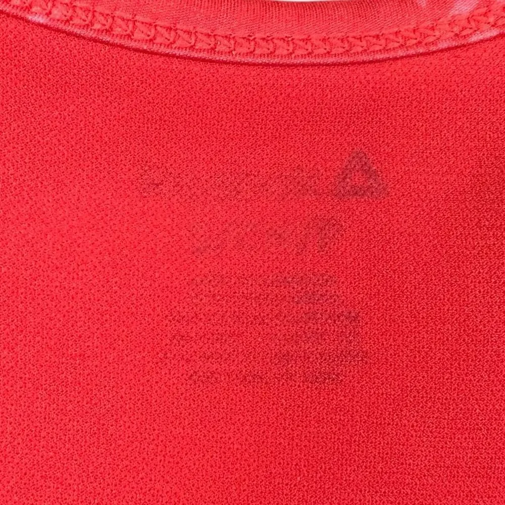 Reebok Women's Red Sports Bra Size Small Racer Back